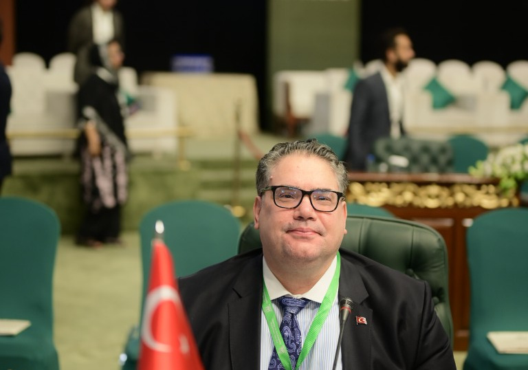 Dr. İrfan Neziroğlu, Ambassador of the Republic of Türkiye to Pakistan, representing the Republic of Türkiye at the 9th OIC Ministerial Conference on Women.