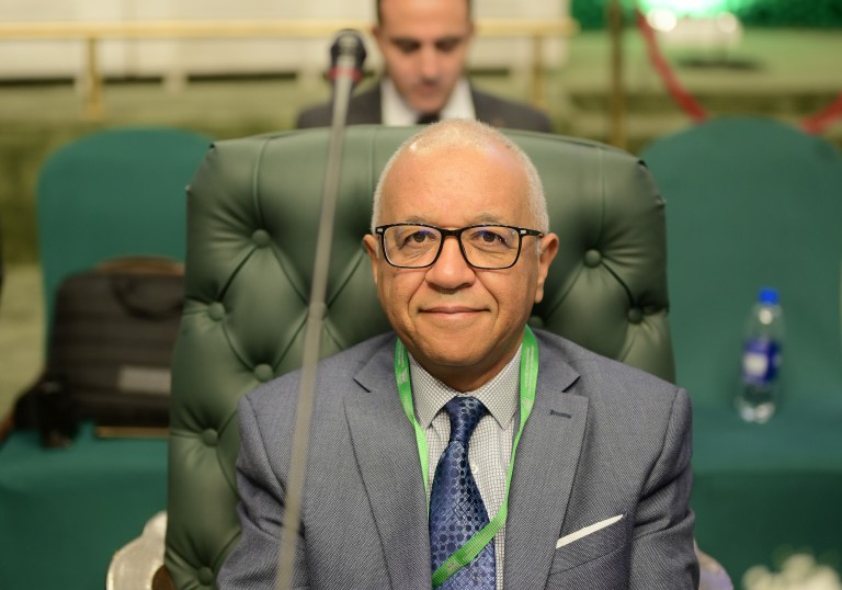 Dr. Zuhair Zaid, Ambassador of the State of Palestine to Pakistan, representing the State of Palestine at the 9th OIC Ministerial Conference on Women.