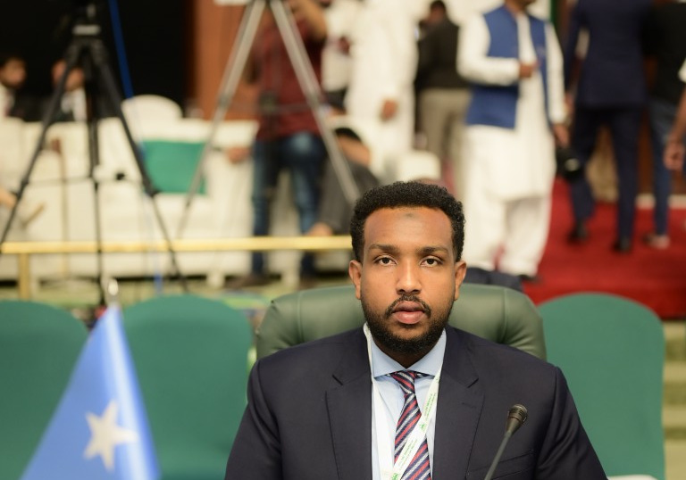 Sheikhnur Mohamed Hassan, Ambassador of the Federal Republic of Somalia to Pakistan, representing the Republic of Somalia at the 9th OIC Ministerial Conference on Women.
